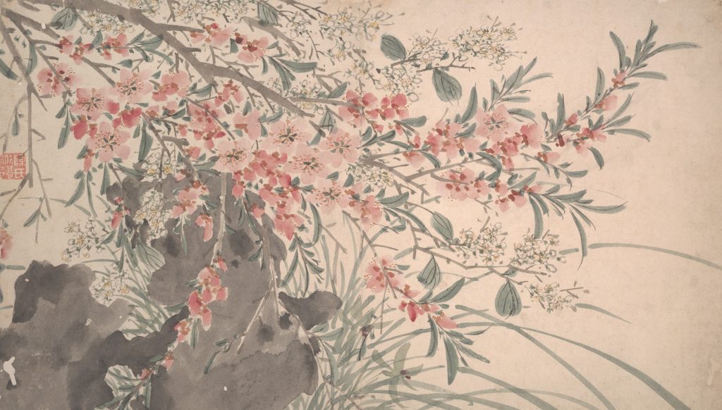 After Chen Chun, Garden Flowers, ink and color on paper, 1540 (Metropolitan Museum of Art, New York). Photo: Public Domain.