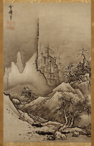 Sesshū Tōyō, Autumn and Winter Landscape, ink on paper, fifteenth-sixteenth century (Tokyo National Museum, Tokyo). Photo: Public Domain.