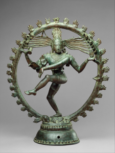 Shiva as Lord of Dance (Nataraja), copper alloy, ca. eleventh century (Metropolitan Museum of Art, New York). Photo: Public Domain.