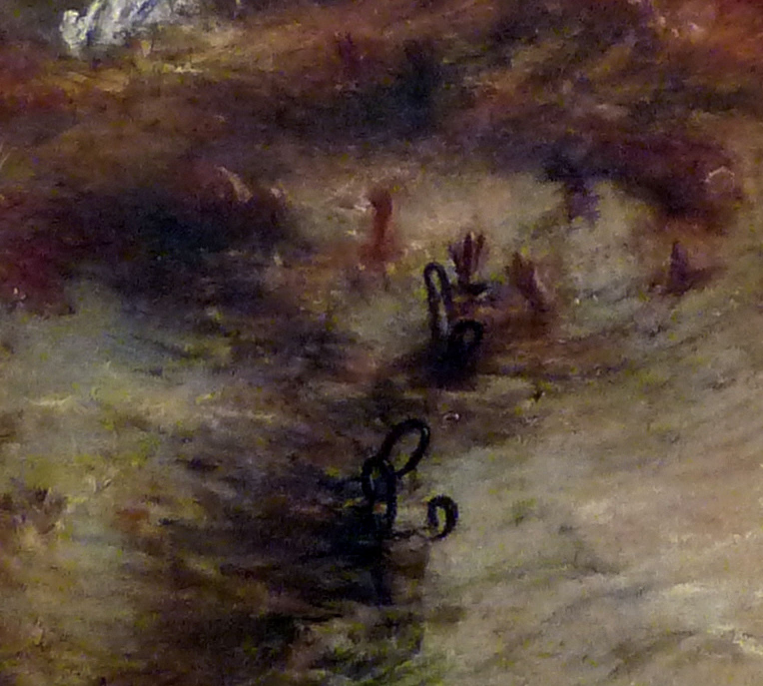 Detail, Joseph Mallord William Turner, Slavers Throwing Overboard the Dead and Dying, Typhoon Coming On (Slave Ship), oil on canvas, 1840