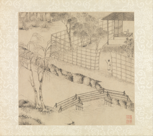 Wen Zhengming, Garden of the Inept Administrator, ink on paper, 1551 (Metropolitan Museum of Art, New York). Photo: Public Domain.