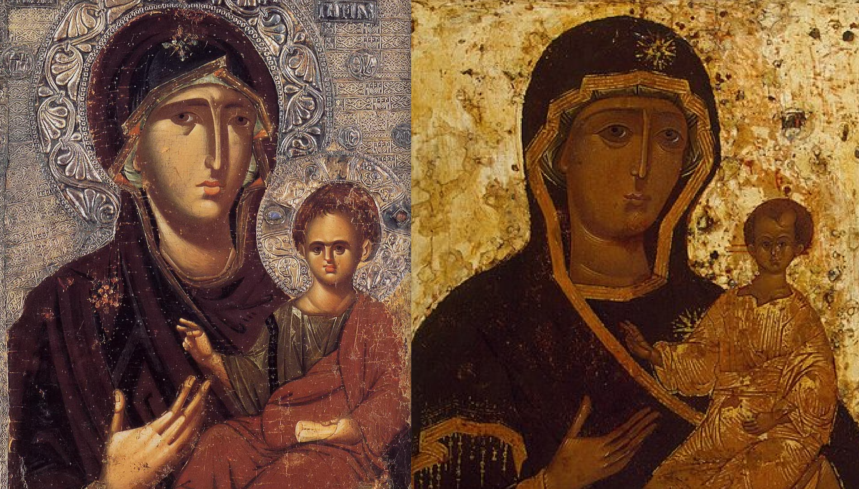 Icons of the Virgin Hodegetria (Details)